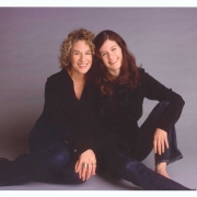 Carole King and Louise Goffin,  Los Angeles, CA  1999. Photo by Robert Sebree
