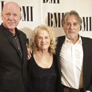 Russ Kunkel, Carole King, Danny Kortchmar -BMI Awards. Photo by Elissa Kline