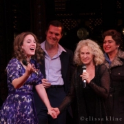 The cast joined Carole singing "You've Got A Friend". Photo by Elissa Kline