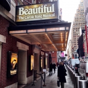 Beautiful The Carole King Musical at the Steven Sondheim Theater, NYC.  Photo by Elissa Kline