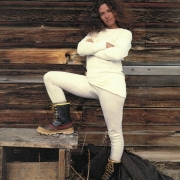 Carole King, Burgdorf, Idaho 1978. Photo by Annie Leibovitz 