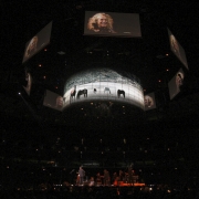 Chicago - Overhead Stage during "Way Over Yonder".  Photo by Elissa Kline