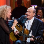 Carole King and James Taylor perform together during a concert honoring King in the East Room of the White House, May 22, 2013. President Barack Obama presented King with the 2013 Library of Congress Gershwin Prize for Popular Song.   “Carole King: The Library of Congress Gershwin Prize In Performance at the White House”  can be seen at pbs.org. Photo credit: White House Photo by David