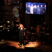 Carole singing "Now & Forever" dedicated to Phil Ramone.  2013 Gershwin Prize Library of Congress Concert.  Photo by Elissa Kline